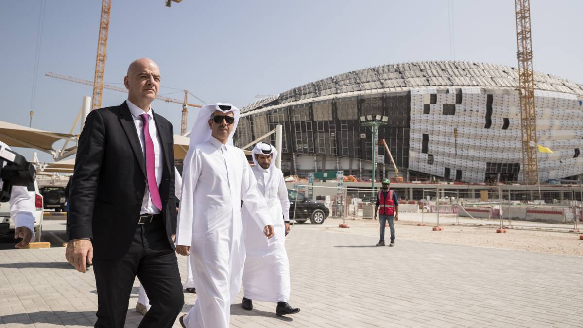 Infantino praises Qatar 2022 infrastructure progress