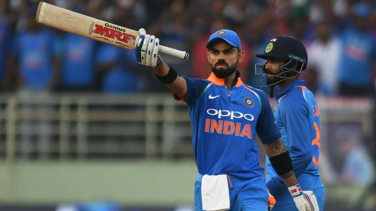 Kohli becomes fastest batsman to reach 10,000 ODI runs