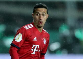 Bayern's Thiago to miss 'several weeks' with ankle injury