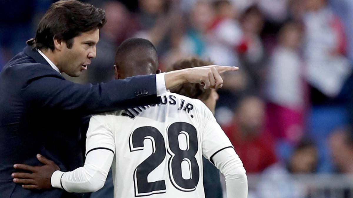 Solari seeks to keep Madrid saviour Vinicius grounded