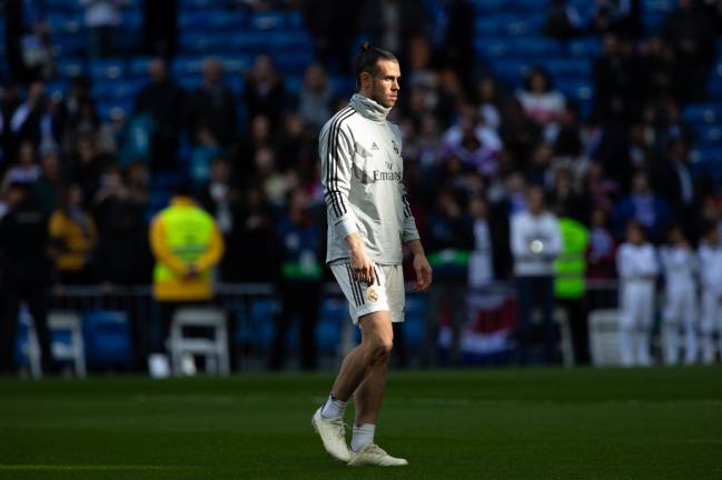 Hiding in the shadows | Gareth Bale of Real Madrid.