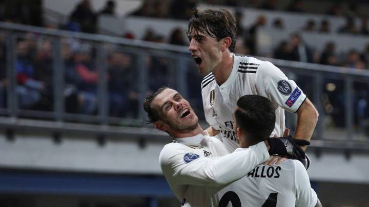 Solari's Real Madrid run riot against Viktoria Plzen