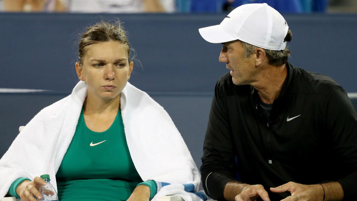 Cahill announces Halep split for family reasons