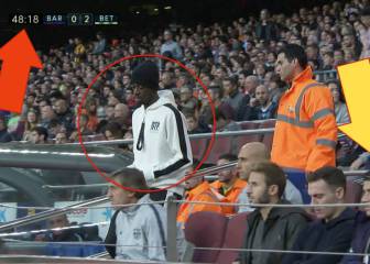 Dembélé attitude: back late for the second half of Barça - Betis