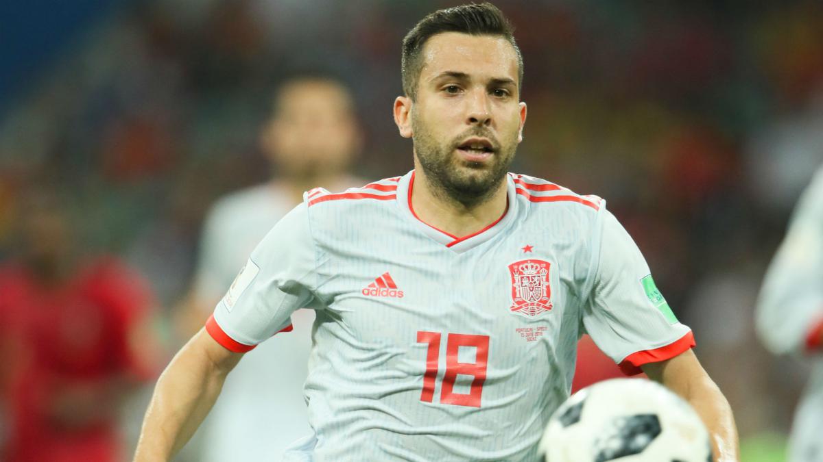 Recalled Alba denies Luis Enrique bust-up
