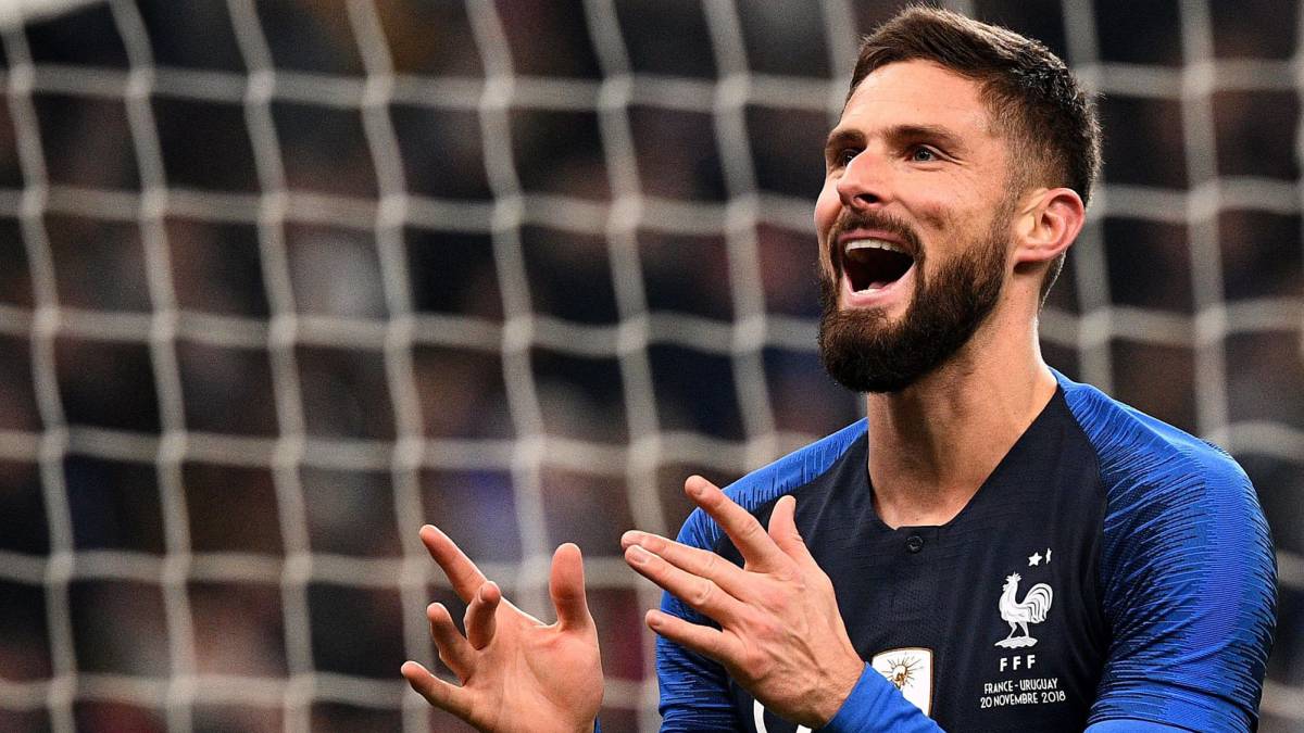 Giroud penalty earns France friendly win over Uruguay