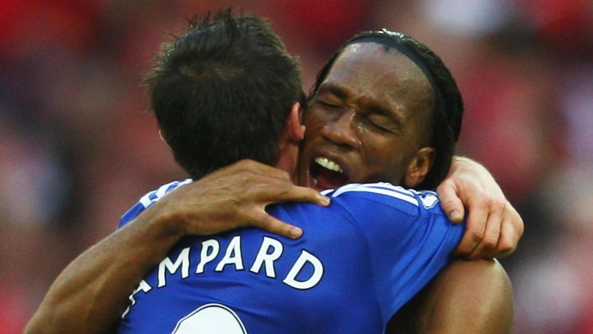 Lampard pays tribute to retiring 'monster' Drogba