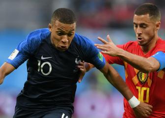 Hazard the best player I faced this year, says Mbappé
