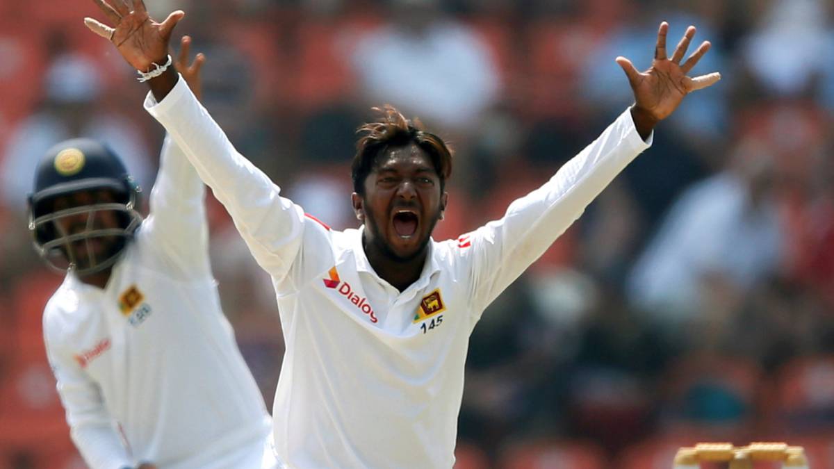 Sri Lanka bowler suspended over illegal action