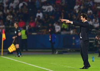 Madrid boss Solari's strange facial expression goes viral
