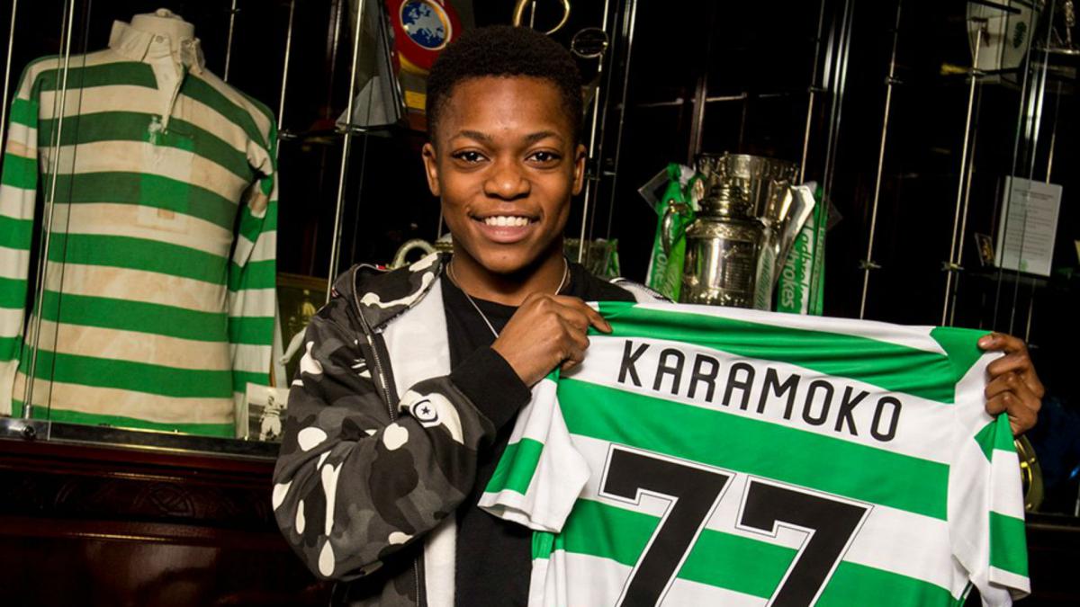 Teenager Dembele signs professional Celtic deal