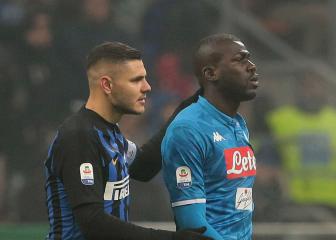 Icardi condemns racist chanting aimed at Koulibaly