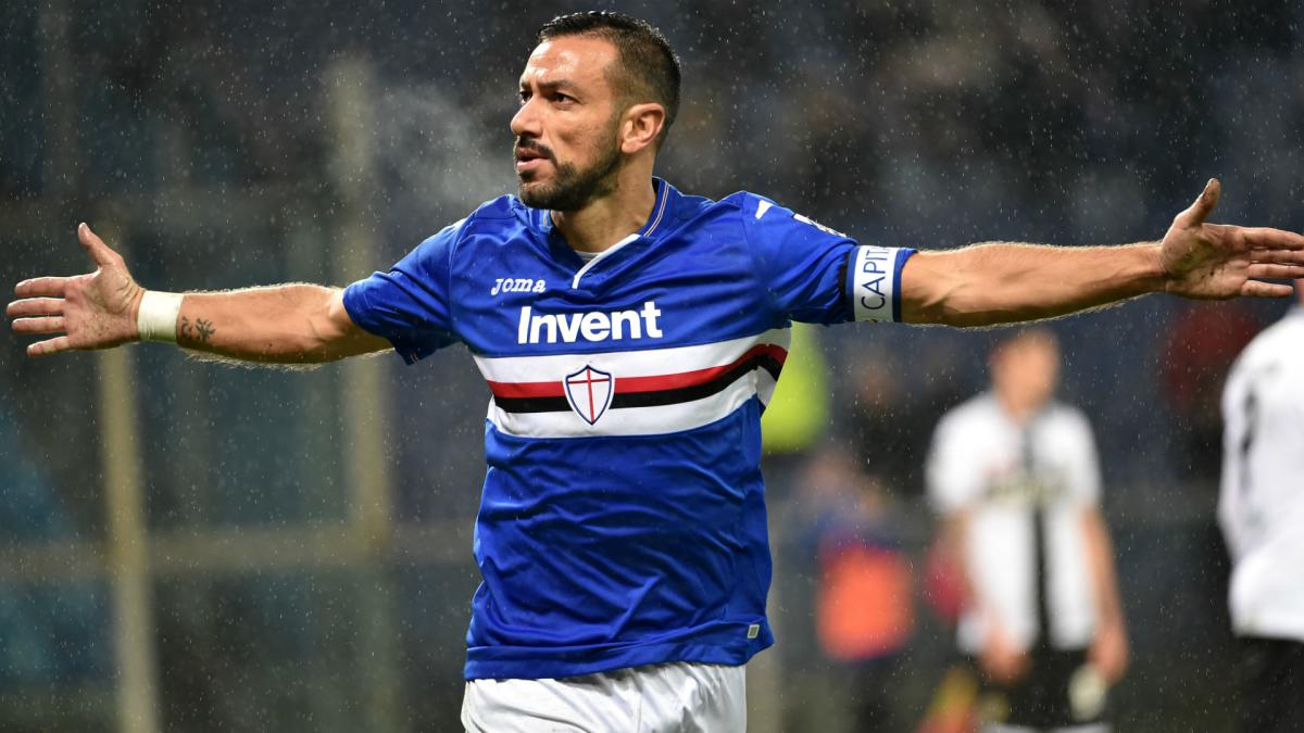 Giampaolo compares Quagliarella to Ronaldo