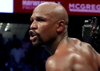 Mayweather floors Nasukawa inside one round in mismatch