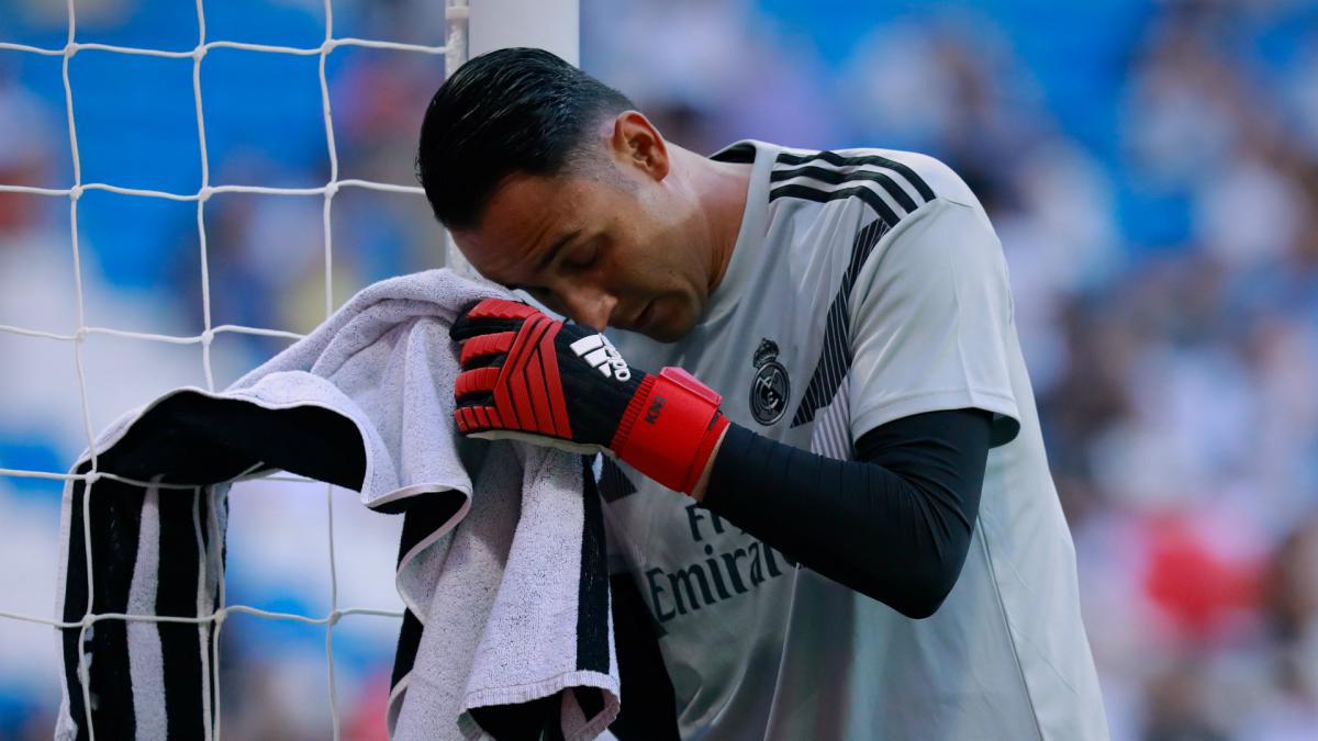 Emery denies Arsenal want Navas from Real Madrid