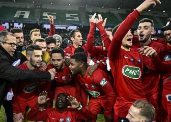 Marseille lose to fourth-tier Andrezieux in French Cup