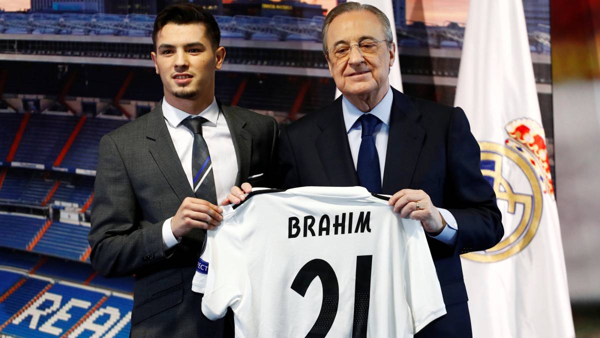 Brahim Díaz presented as new Real Madrid player