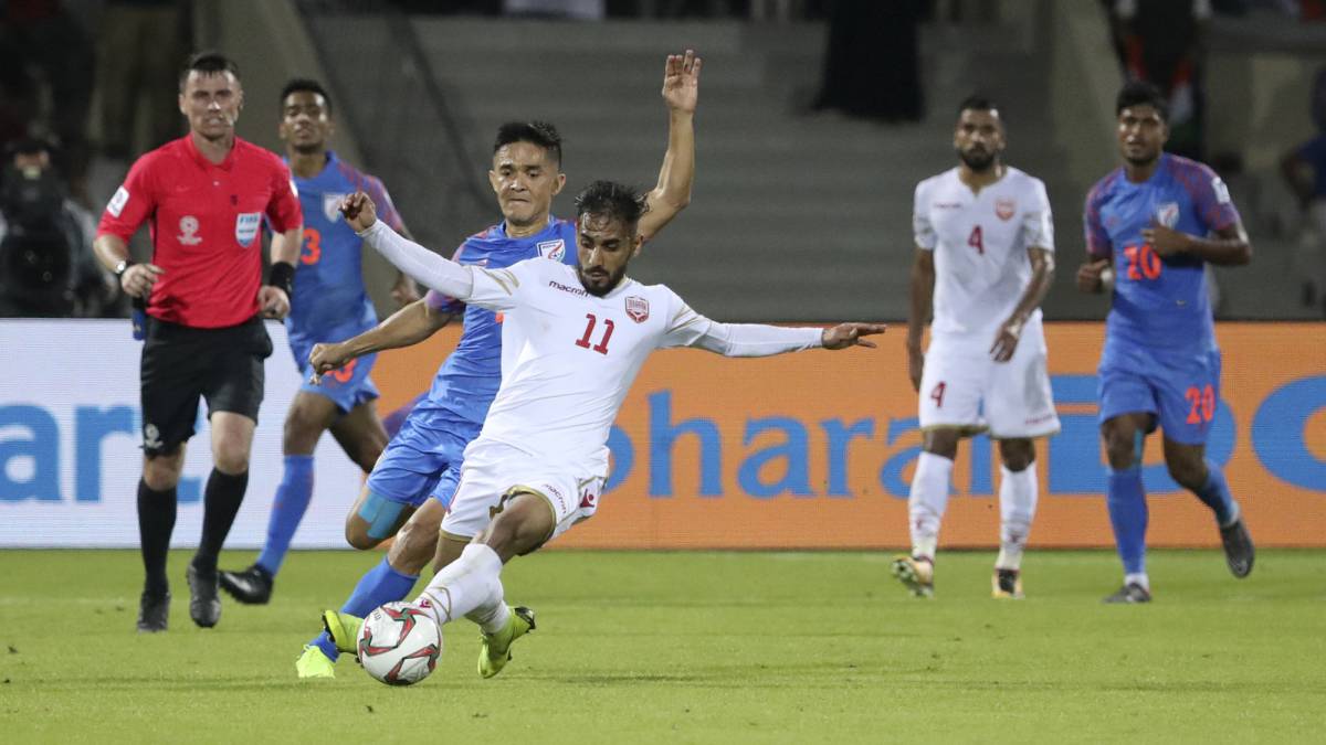 Bahrain break Indian hearts with late penalty