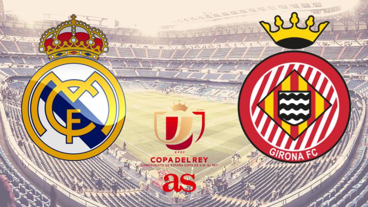 All the information you need on where and when to watch Real Madrid v Girona, Copa del Rey quarter final (first leg) at the Bernabeu on January 24, 2019, KO 21:30 CET.