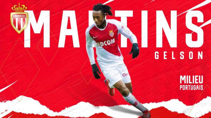Atlético: Gelson Martins joins Monaco on loan