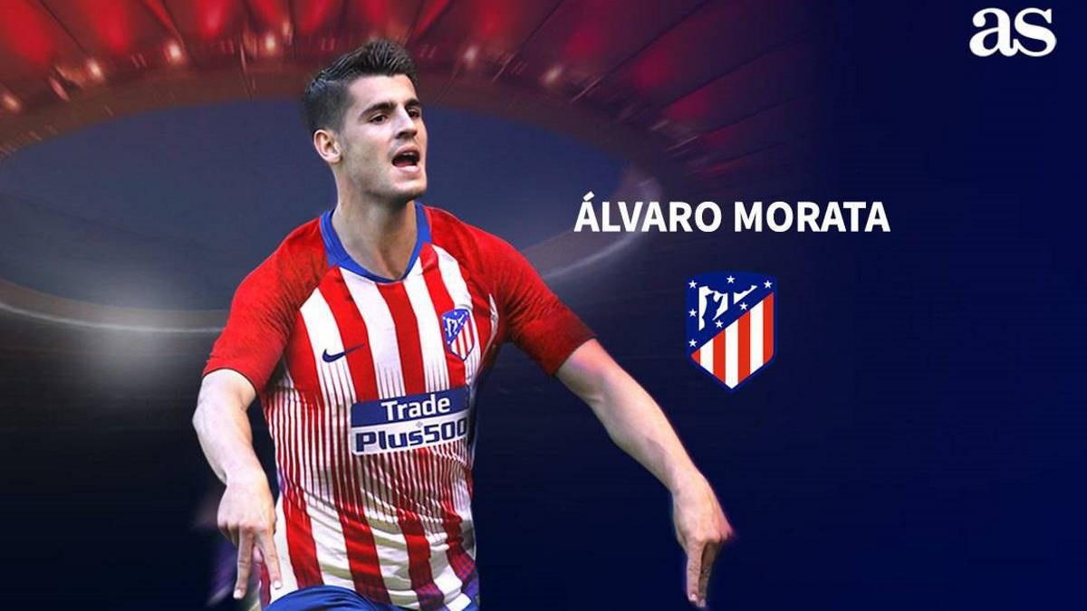 Álvaro Morata moves on loan to Atletico Madrid from Chelsea.