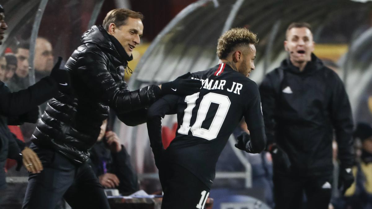 Tuchel: I hug Neymar or I write to him