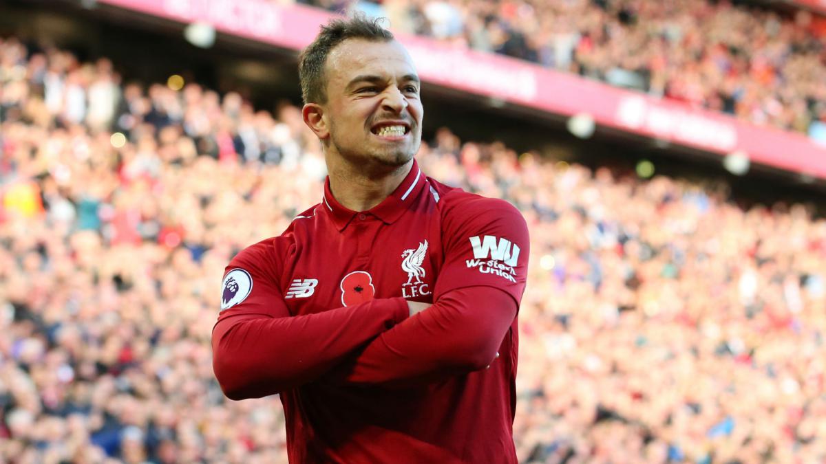 Shaqiri sees no nerves in focused Liverpool dressing room