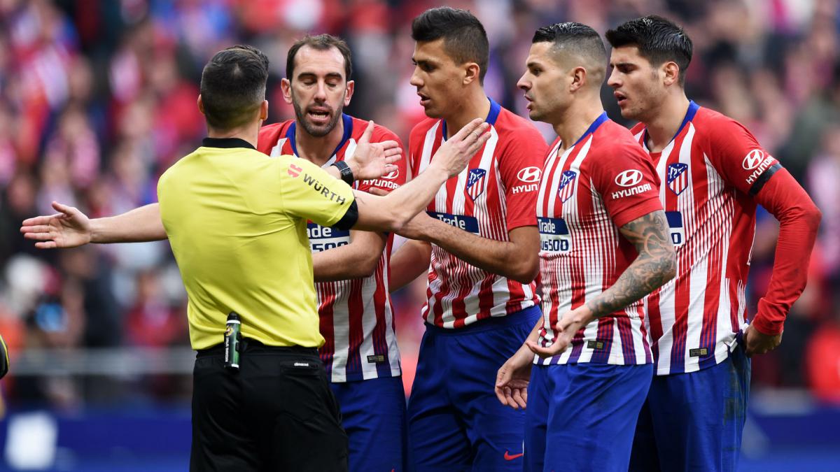 Atletico highlight VAR controvery with screenshots from derby defeat