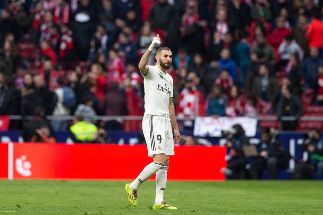 Nine | Karim Benzema of Real Madrid.