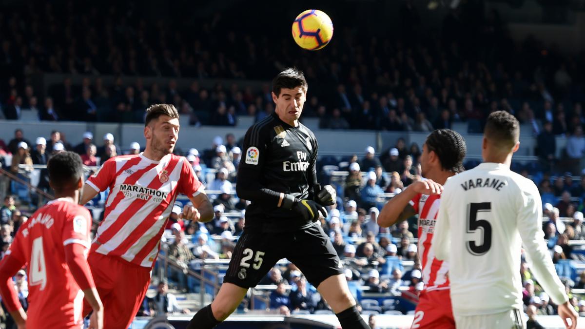 Courtois: Real Madrid could not control Girona