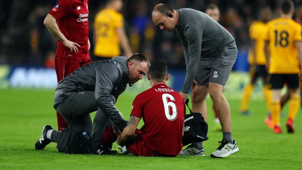 Klopp assessing Lovren 'minute by minute' ahead of Bayern