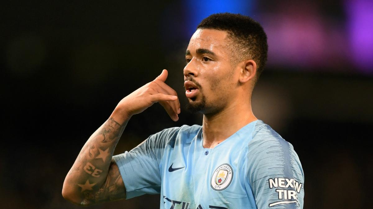 Jesus and Stones absent from Manchester City training