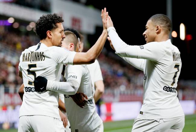 More goals for Paris St Germain's Kylian Mbappe.