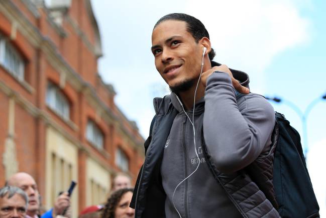 Solid | Virgil van Dijk of Liverpool.