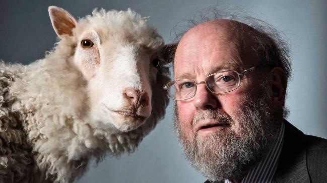 Sir Ian Wilmut, creator of Dolly the Sheep
