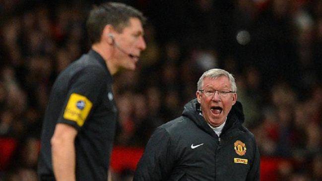 Fergie | Angry and chewing.