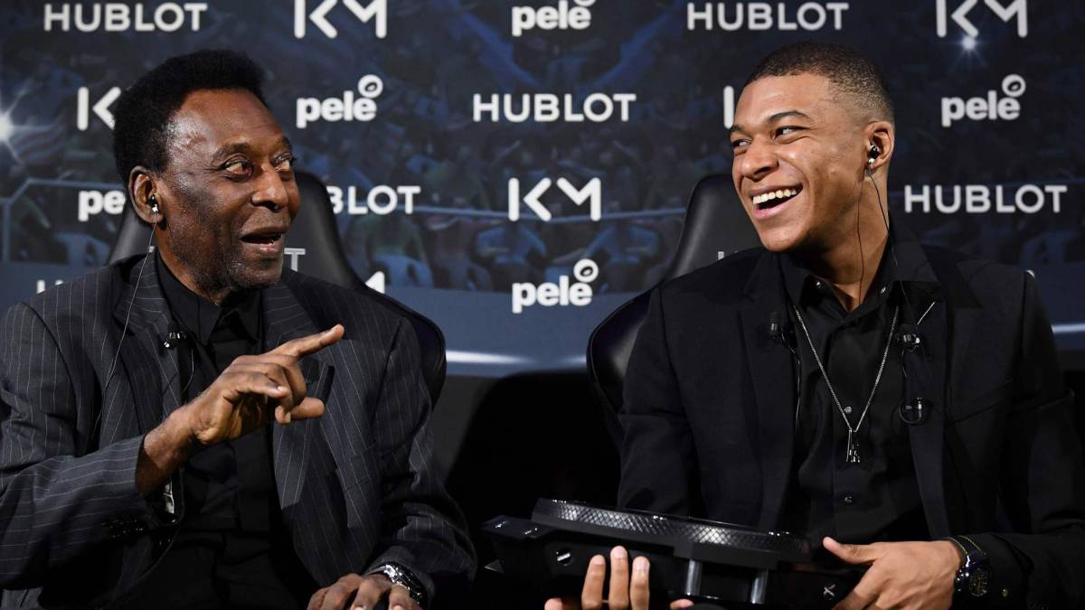 Pelé: "Mbappé doesn't need to leave PSG to be the best"
