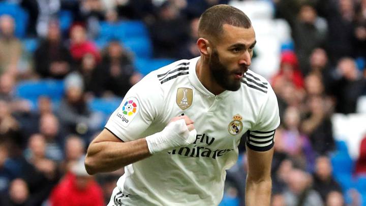 Benzema brace saves Real Madrid blushes against Eibar