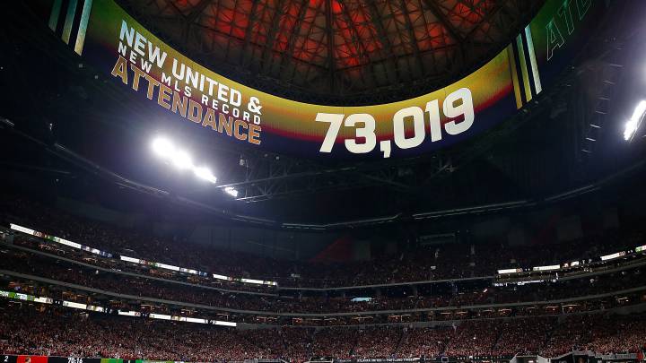 Atlanta United attendance record during the 2018 MLS Cup final
