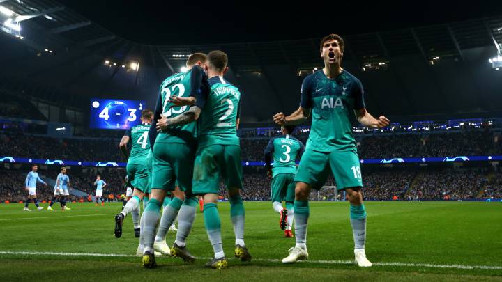 Spurs squeeze past City into semi after epic battle at Etihad