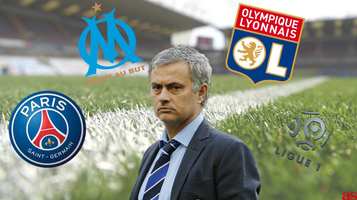 The Portuguese coach has been spotted at numerous Ligue 1 grounds since being sacked as Manchester United manager last December.