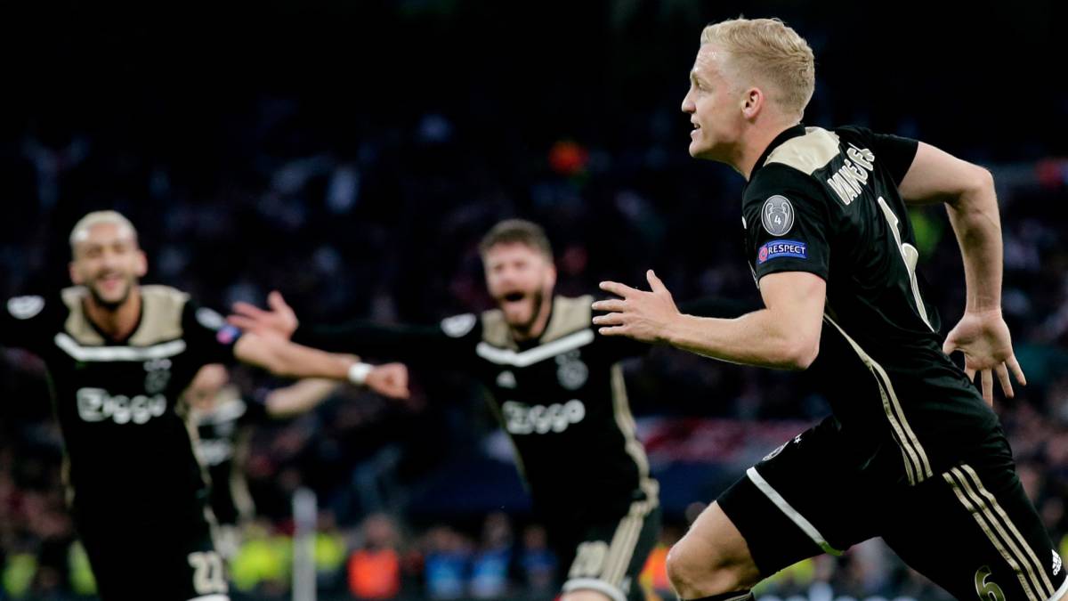 Tottenham - Ajax: Van de Beek helps Ajax beat Spurs