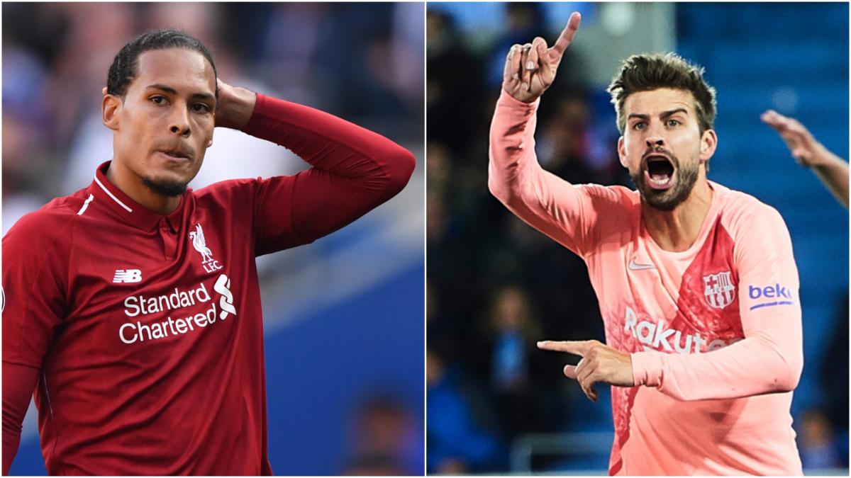 Barcelona v Liverpool: Van Dijk & Pique in Opta numbers