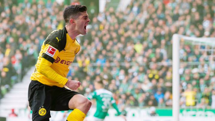 Christian Pulisic eye for goal on show against Werder Bremen