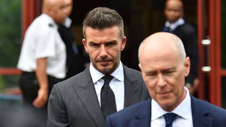 David Beckham handed six-month driving ban