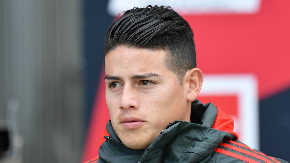 Bayern: James Rodríguez steps up training