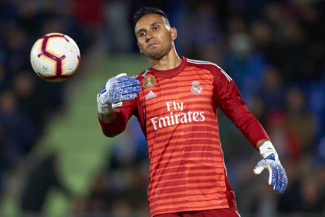 On the move | Keylor Navas of Real Madrid expected to be moving this summer.