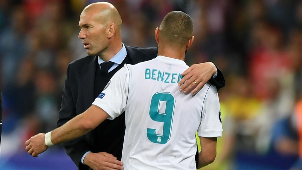 Real Madrid: Zidane "like a big brother to me", says Benzema