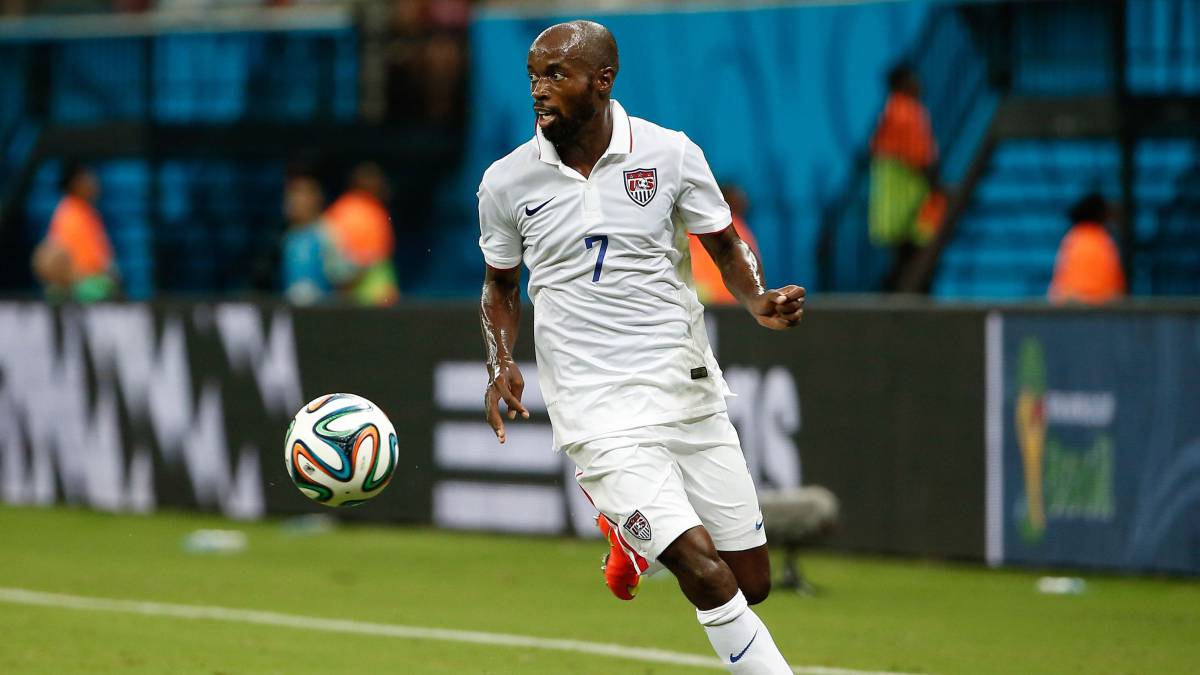 DaMarcus Beasley in action with the US men's national team