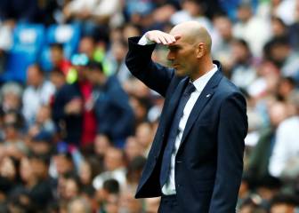 Zidane's 11 games back at Real helm offer up clear casualties